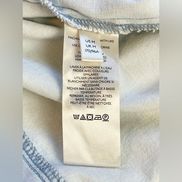 Free People Blue Daisy Baby Patchwork blouse medium - Picture 11 of 11